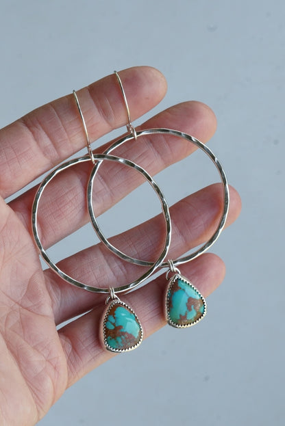 Turquoise Hoops (Royston)