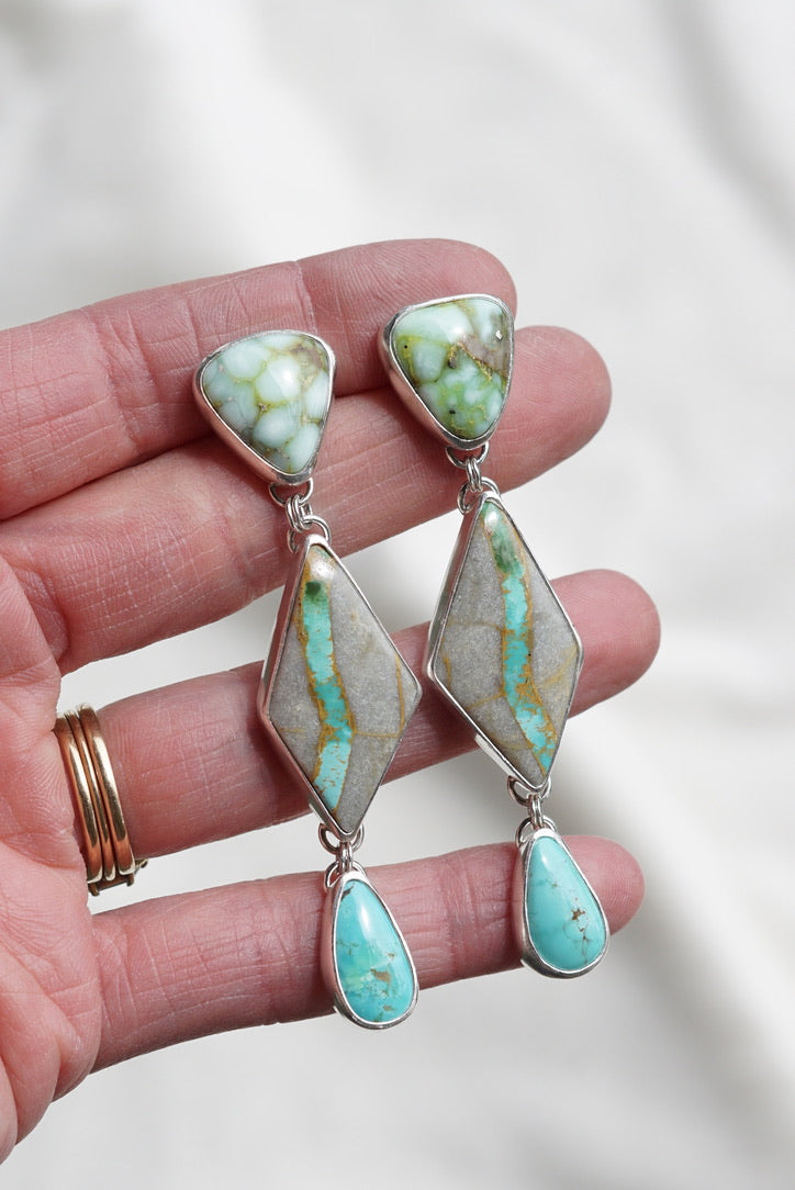 Cascade Statement Earring