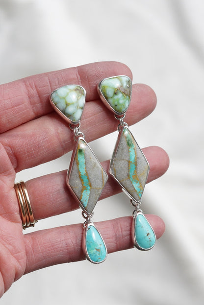 Cascade Statement Earring