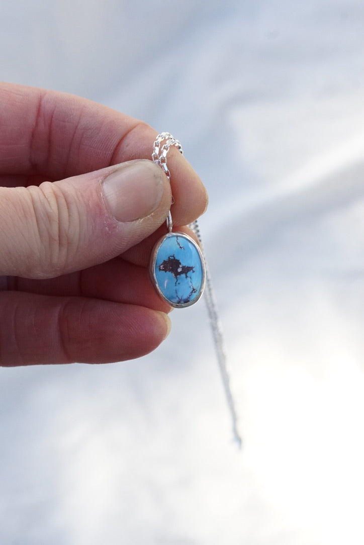 Turquoise Necklace (Golden Hill)