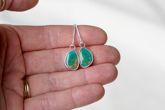 Turquoise Threader Earring (Royston)