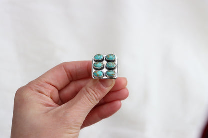 Six Stone Signet Ring (size 7.25)