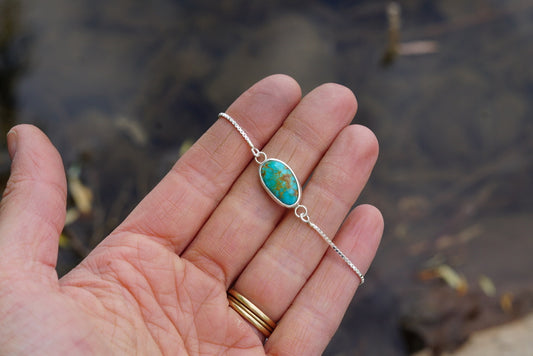 Box Chain Adjustable Bracelet (Royston)