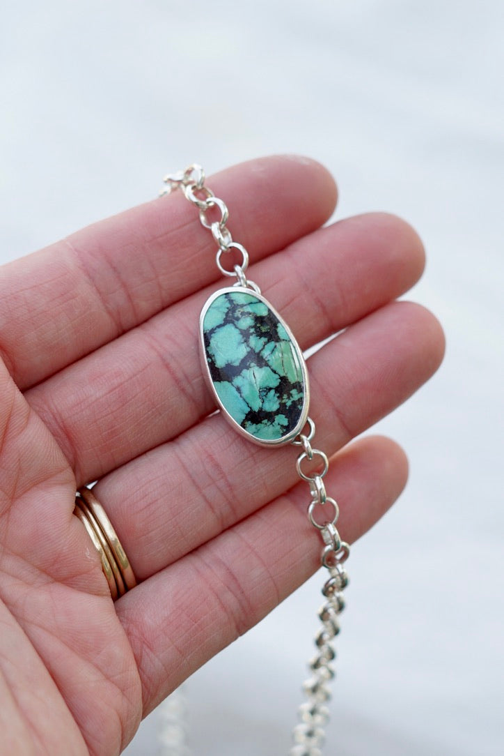 Turquoise Choker Necklace (Hubei)