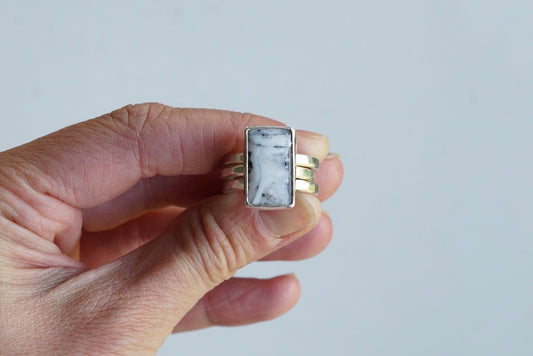 Sterling Silver Stacker Ring (Size 6.75)