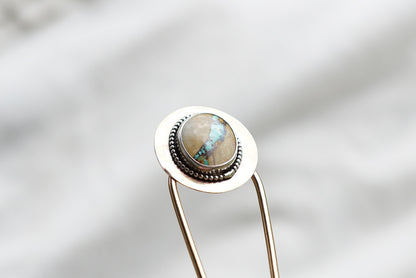 Brass Hair Fork