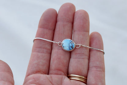 Box Chain Adjustable Bracelet (Golden Hill)