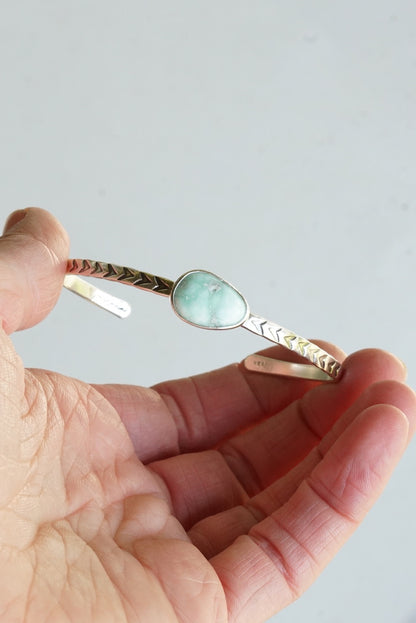 Stamped Cuff Bracelet (Palomino)