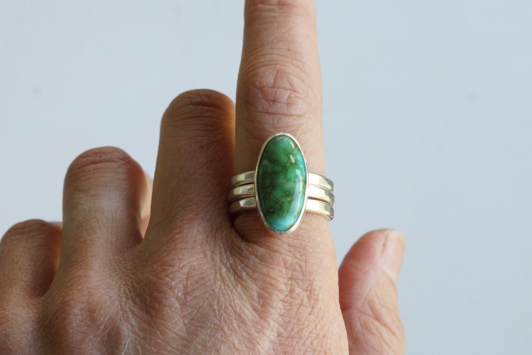 Sterling Silver Stacker Ring (Size 7)