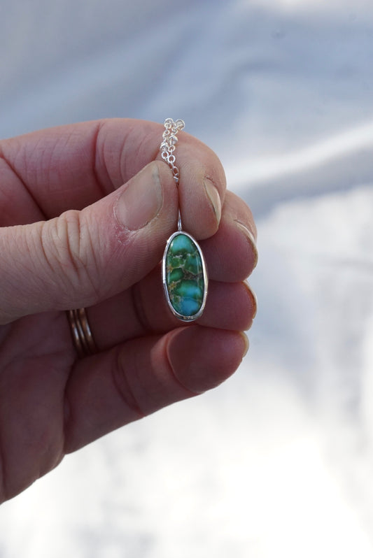Turquoise Necklace (Sonoran Gold)