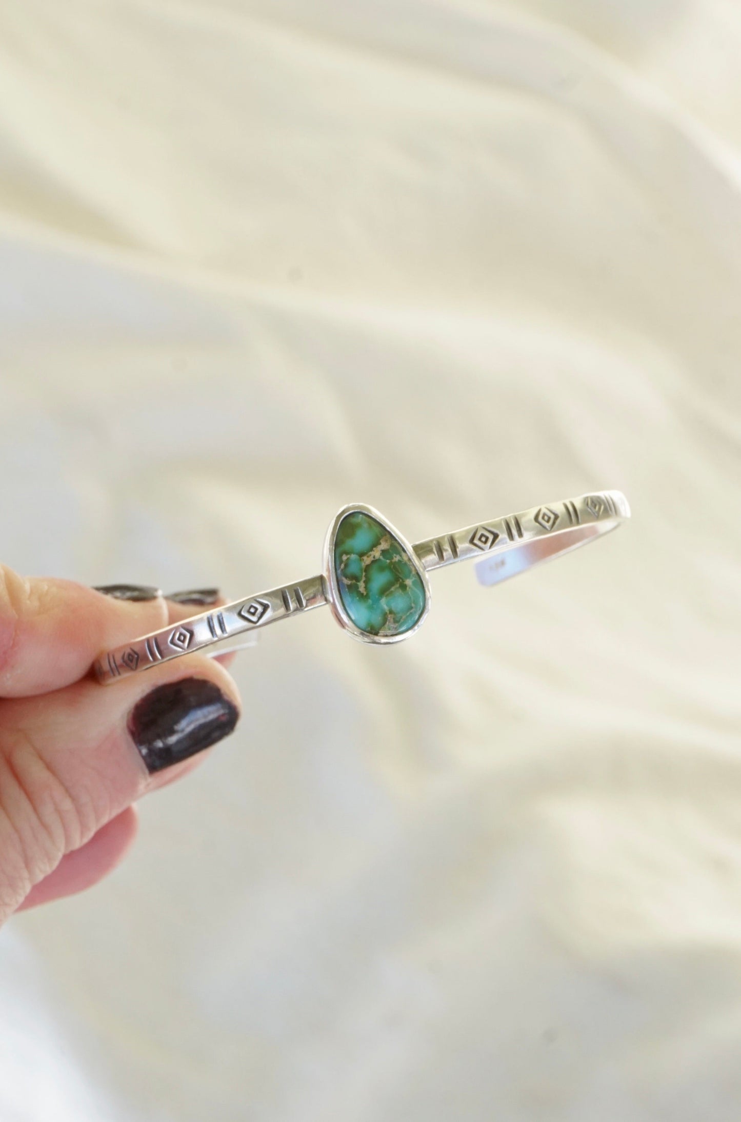 Stamped Bracelet (Sonoran Gold)