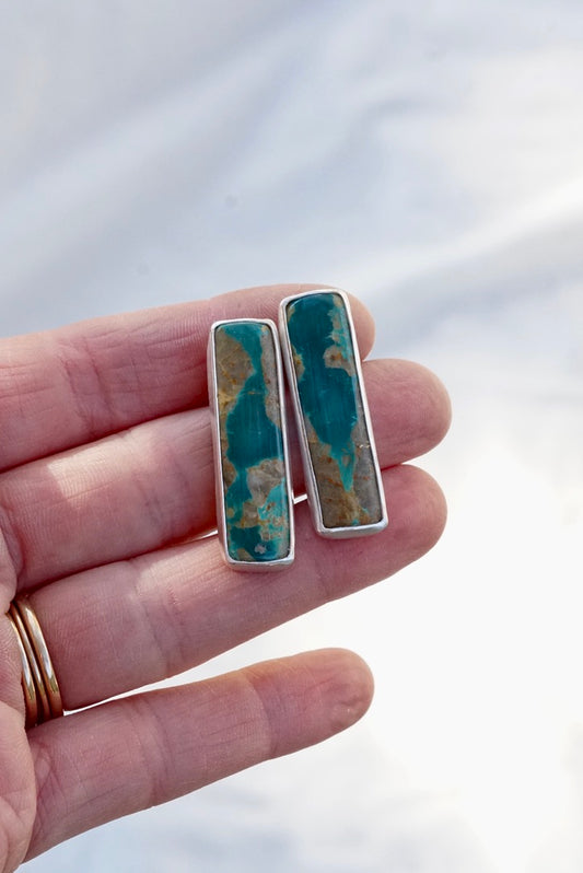 Stud Earrings (Royston Ribbon)