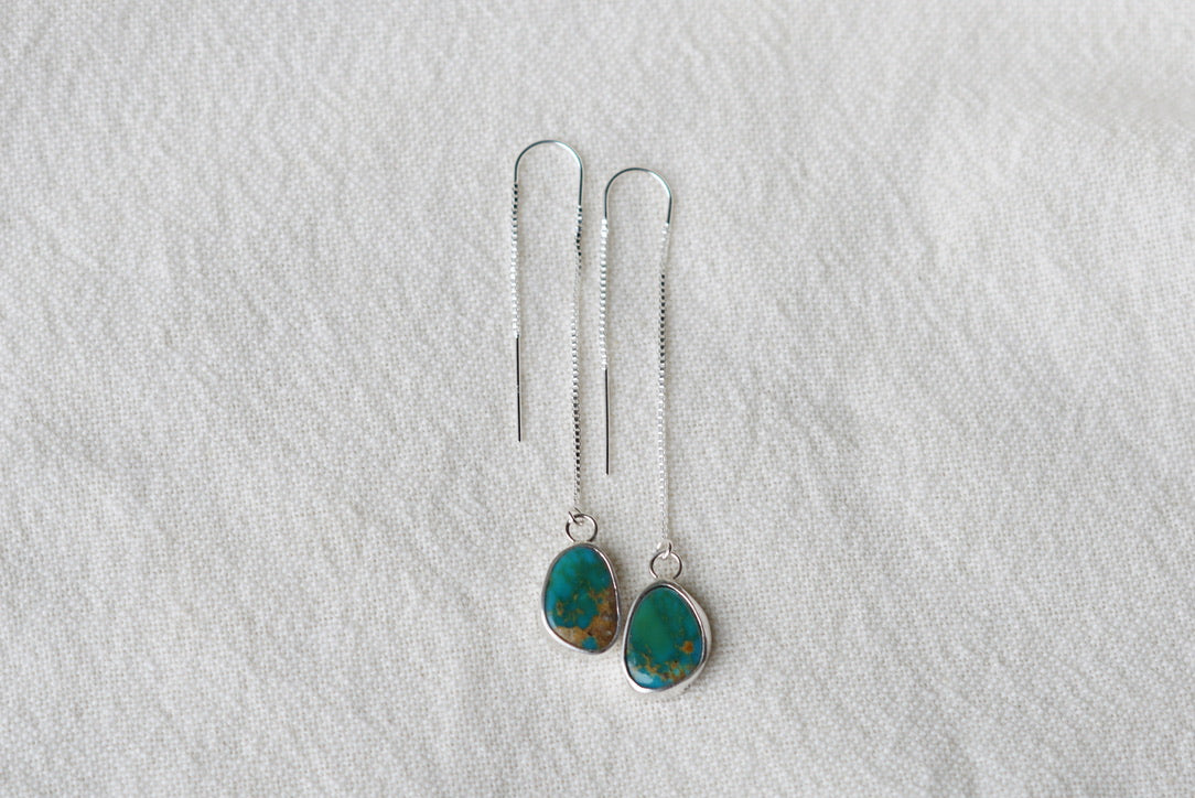 Turquoise Threader Earring (Royston)