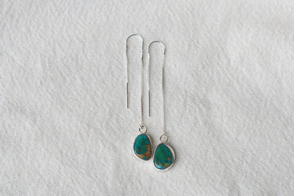 Turquoise Threader Earring (Royston)