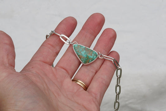 Turquoise Choker Necklace (Sonoran Mountain)