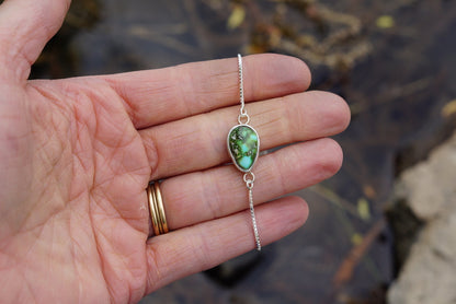 Box Chain Adjustable Bracelet (Sonoran Gold)