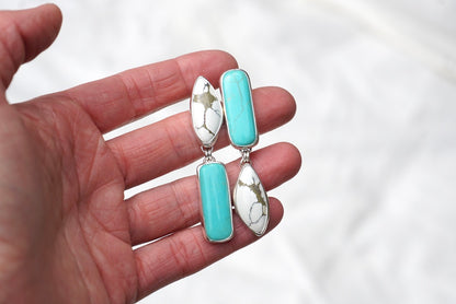 Ivory Creek + Kingman Stud Earrings #1