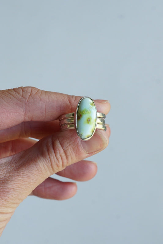 Sterling Silver Stacker Ring (Size 8)