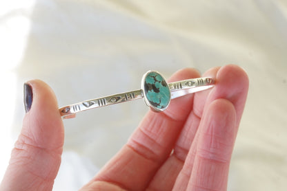 Stamped Cuff (Emerald Valley)