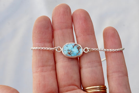 Box Chain Adjustable Bracelet (Golden Hill)