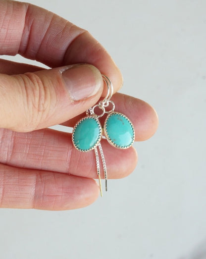 Turquoise Threader Earring (Royston)