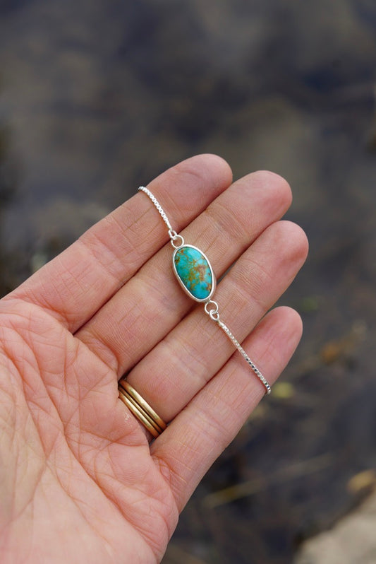 Box Chain Adjustable Bracelet (Royston)