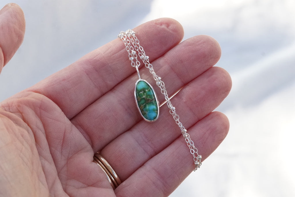 Turquoise Necklace (Sonoran Gold)
