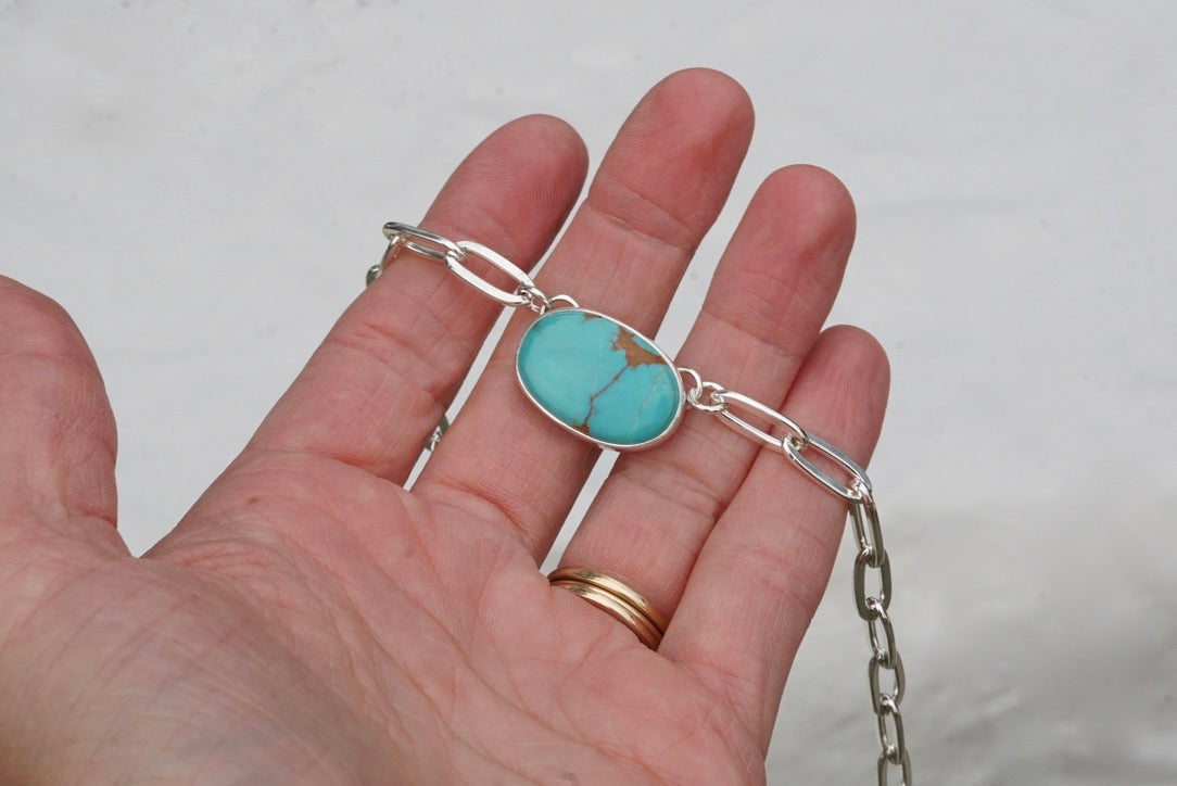 Turquoise Choker Necklace (Royston)