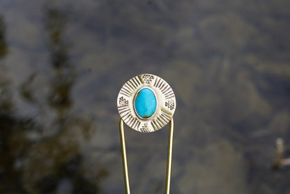 Brass Hair Fork
