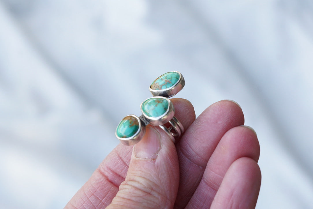 Turquoise Ear Cuff (Emerald Valley)