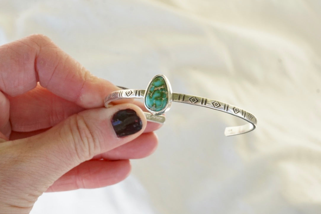 Stamped Bracelet (Sonoran Gold)