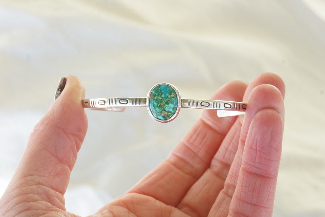 Stamped Cuff (Sonoran Mountain)