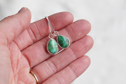 Turquoise Threader Earring (Sonoran Gold)