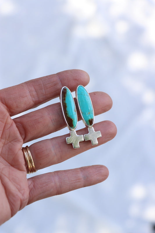 Mesa Turquoise Studs #1