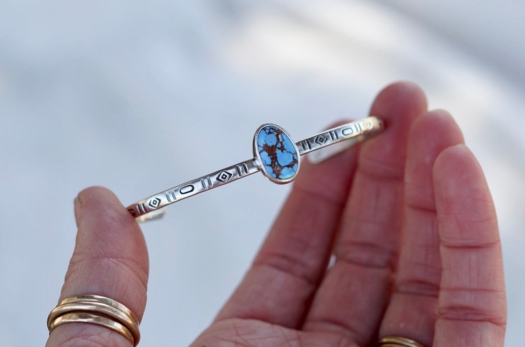 Stamped Cuff (Golden Hill)