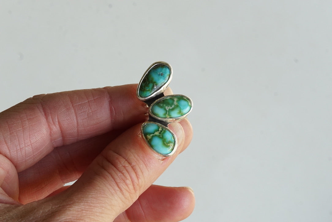 Turquoise Ear Cuff (Sonoran Gold)