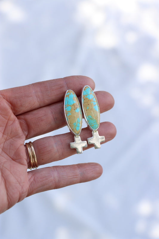 Mesa Turquoise Studs #2