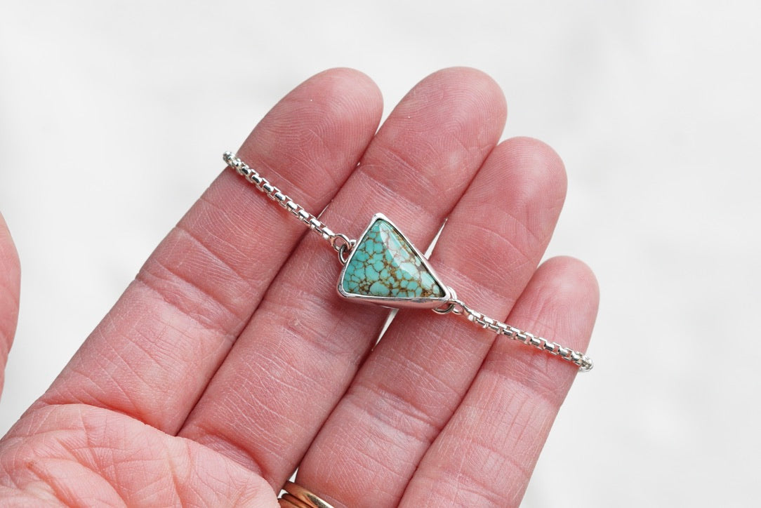 Box Chain Adjustable Bracelet (Royston)