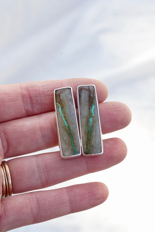 Stud Earrings (Royston Ribbon)