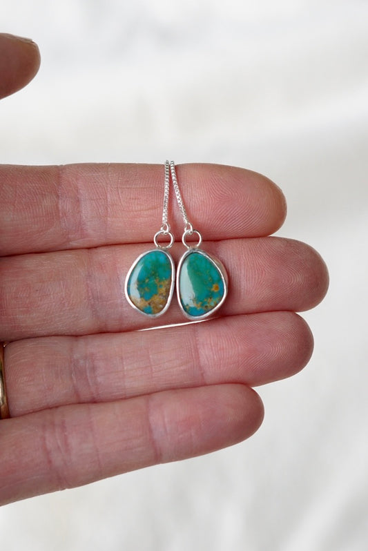 Turquoise Threader Earring (Royston)