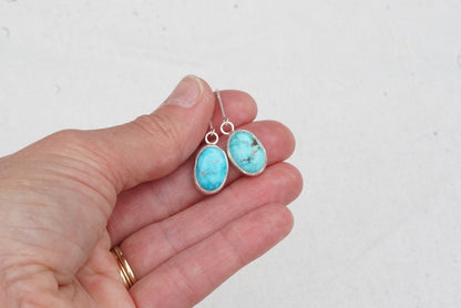 Turquoise Threader Earring (Blue Bird)