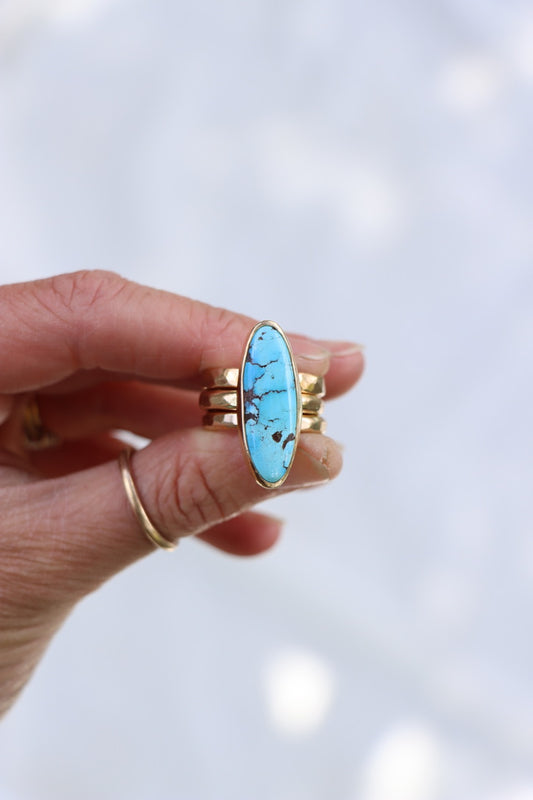 Golden Hill/Gold Stacker Ring Set (size 5.25)