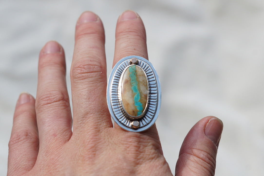 Sundial Ring (size 8)