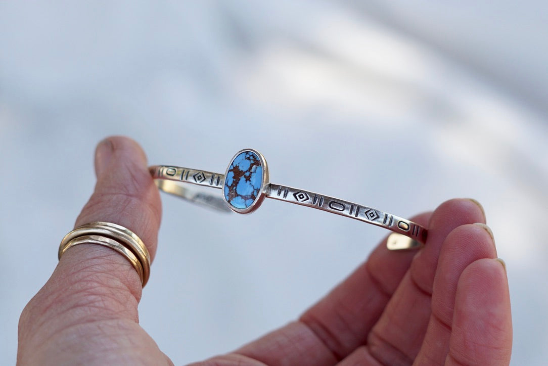 Stamped Cuff (Golden Hill)