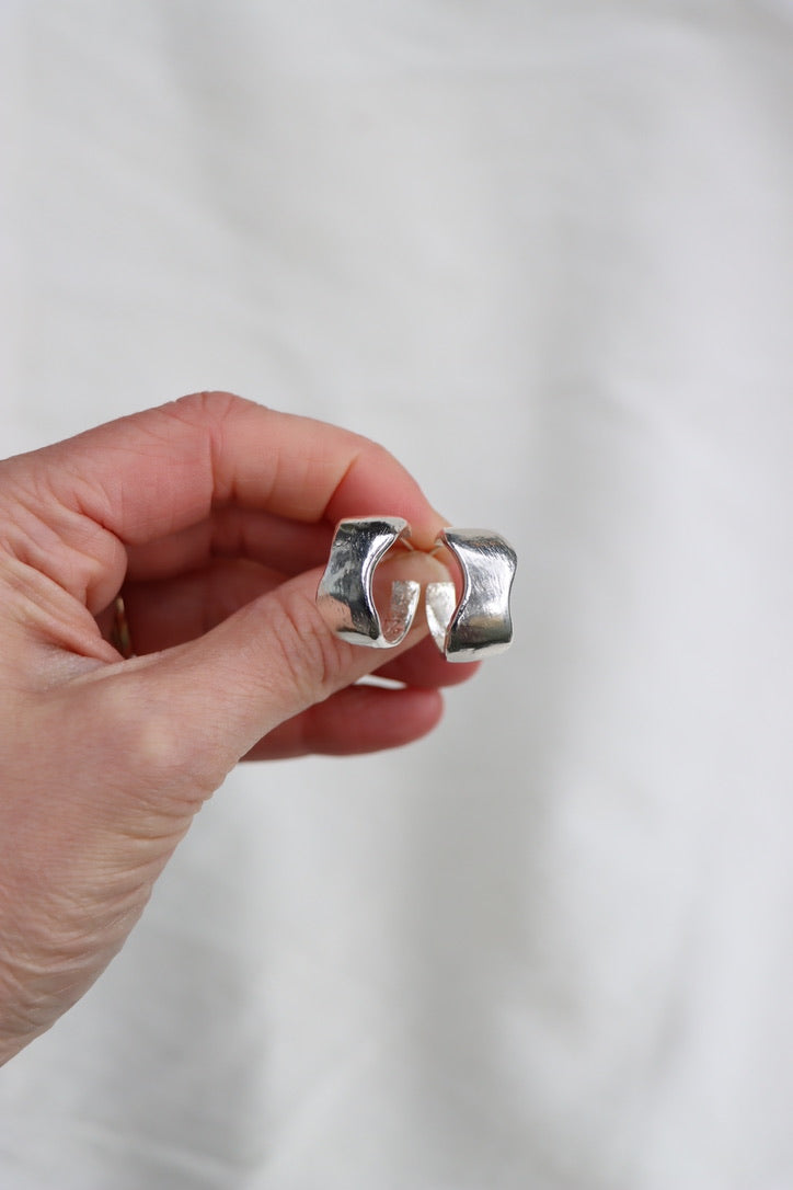 Sterling Silver Hoops