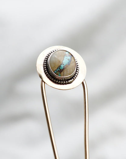 Brass Hair Fork