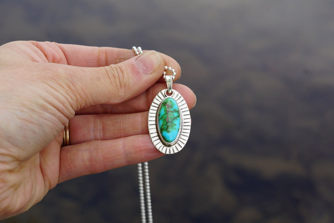 Turquoise Necklace (Sonoran Gold)