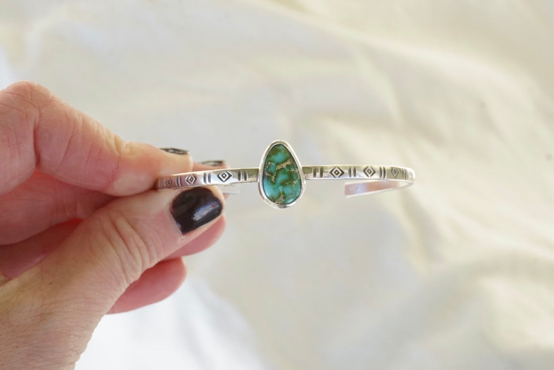 Stamped Bracelet (Sonoran Gold)