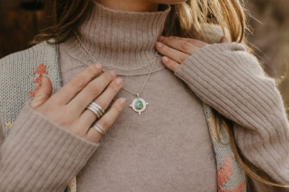 Passage Necklace (White Water)