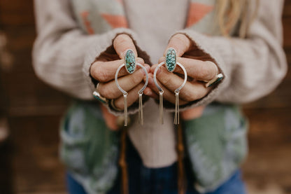 Silverwind Earrings (Kingman)